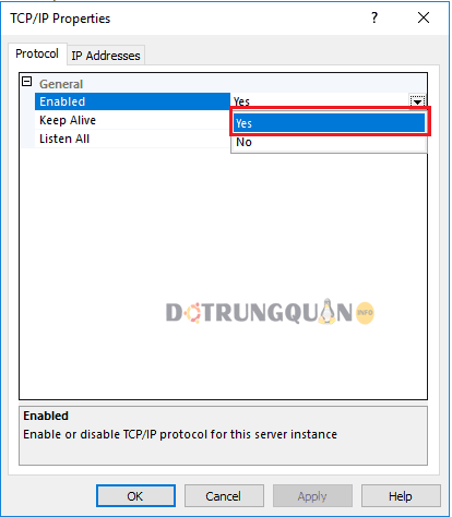 Hướng dẫn kích hoạt Remote SQL Server 6 Hướng dẫn kích hoạt Remote SQL Server