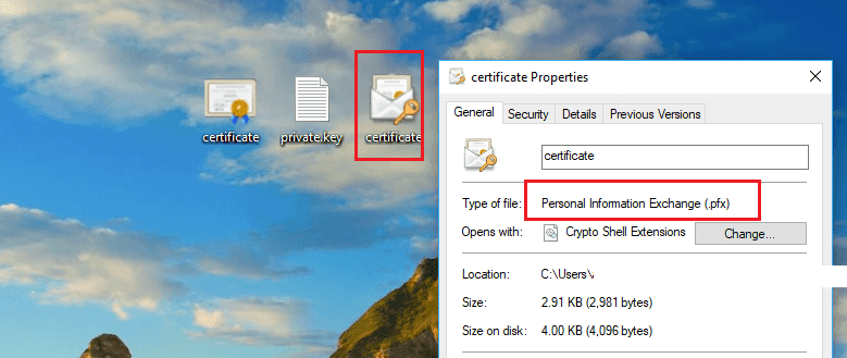 Hướng dẫn convert CRT sang PFX để cài SSL lên WinServer 6 convert pfx 4