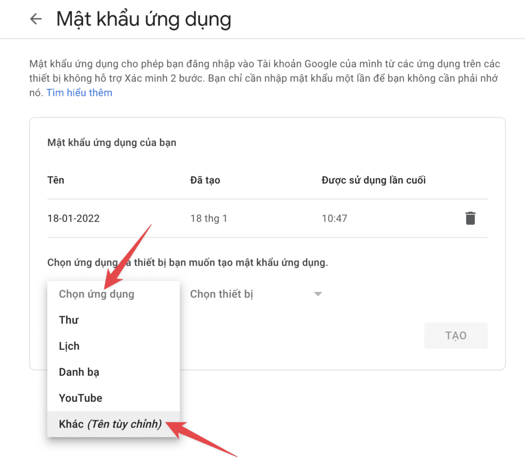 Hướng dẫn tạo mật khẩu ứng dụng Gmail 6 anh 7
