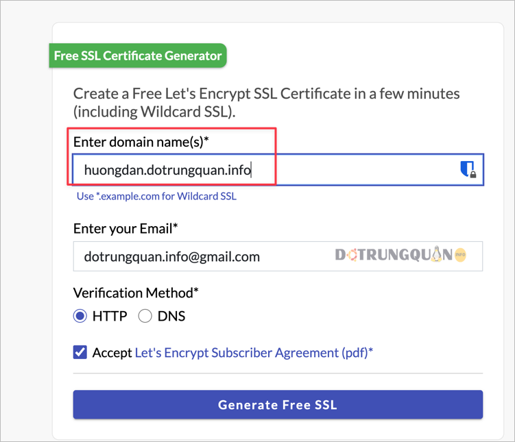 Hướng Dẫn Lấy SSL Miễn Phí Let's Encrypt 5 Hướng Dẫn Lấy SSL Miễn Phí Let's Encrypt