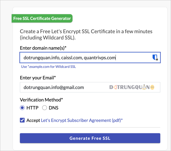 Hướng Dẫn Lấy SSL Miễn Phí Let's Encrypt 7 Hướng Dẫn Lấy SSL Miễn Phí Let's Encrypt