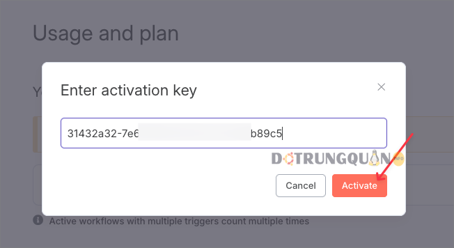 Hướng dẫn kích hoạt license key trên n8n 10 kích hoạt license key trên n8n