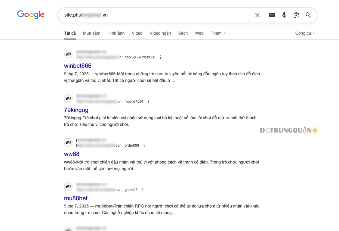 Hướng dẫn khắc phục Spam SEO