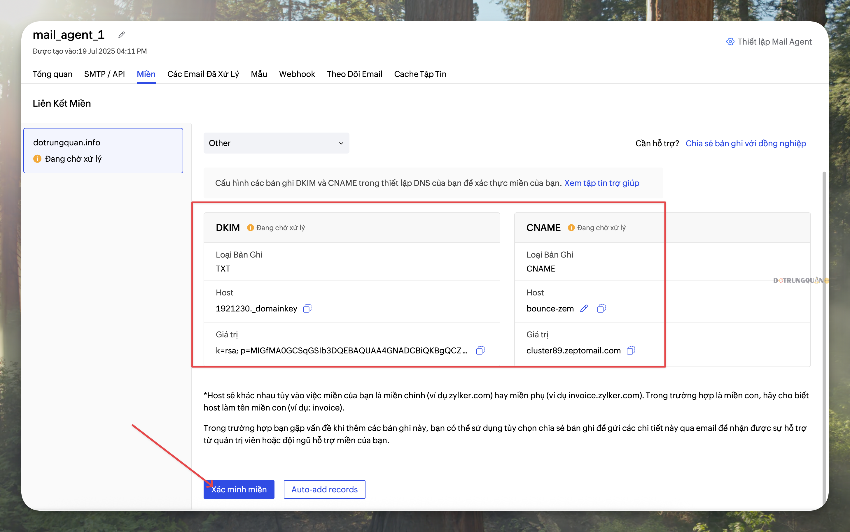 Hướng dẫn đăng ký và sử dụng Zoho ZeptoMail