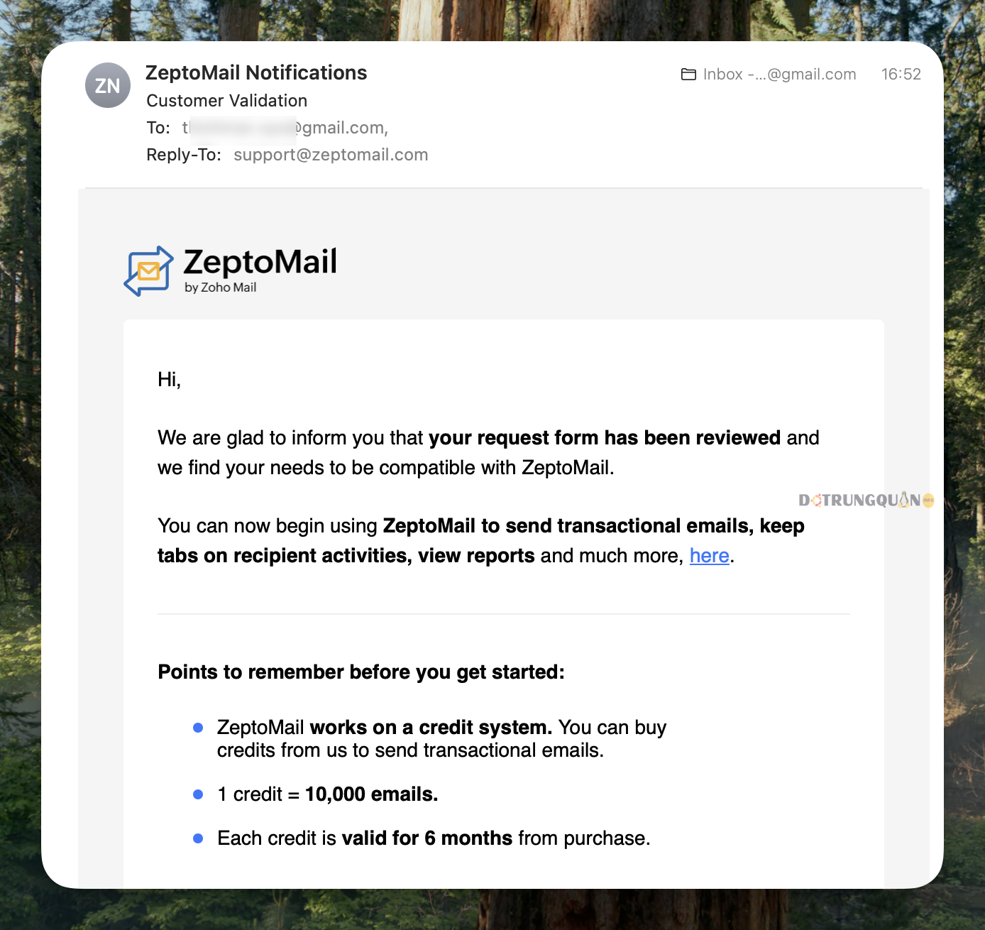 Hướng dẫn đăng ký và sử dụng Zoho ZeptoMail