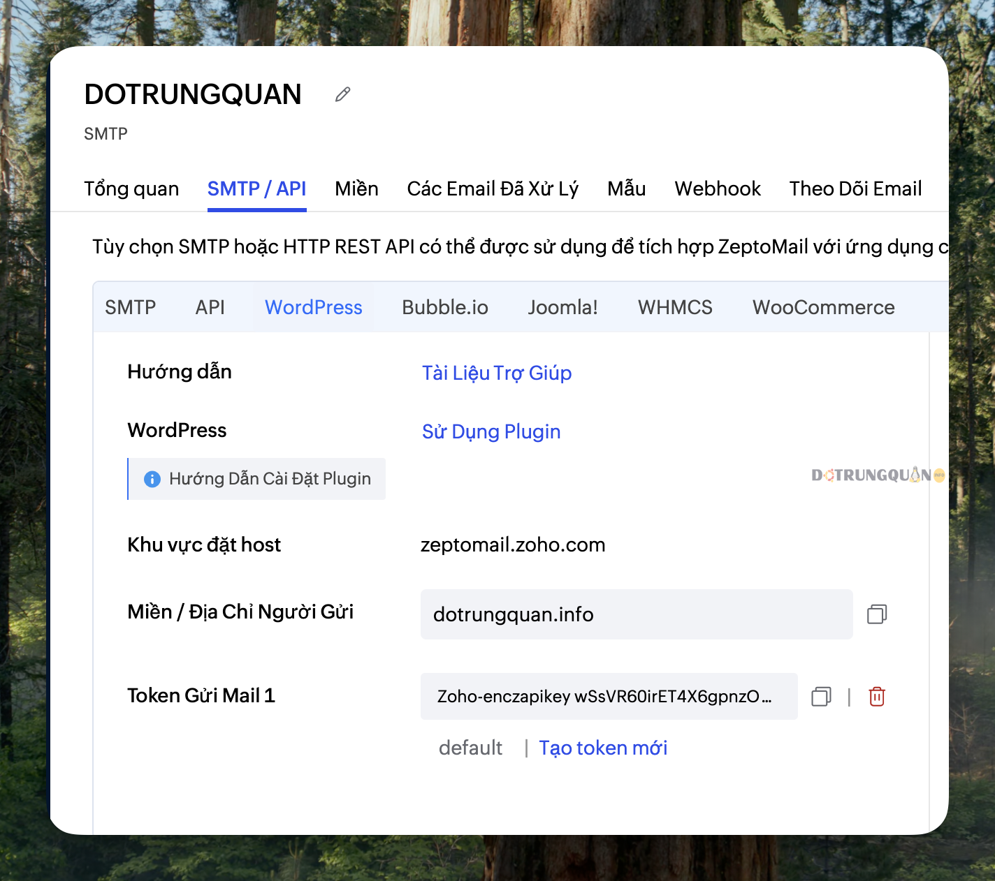 Hướng dẫn đăng ký và sử dụng Zoho ZeptoMail