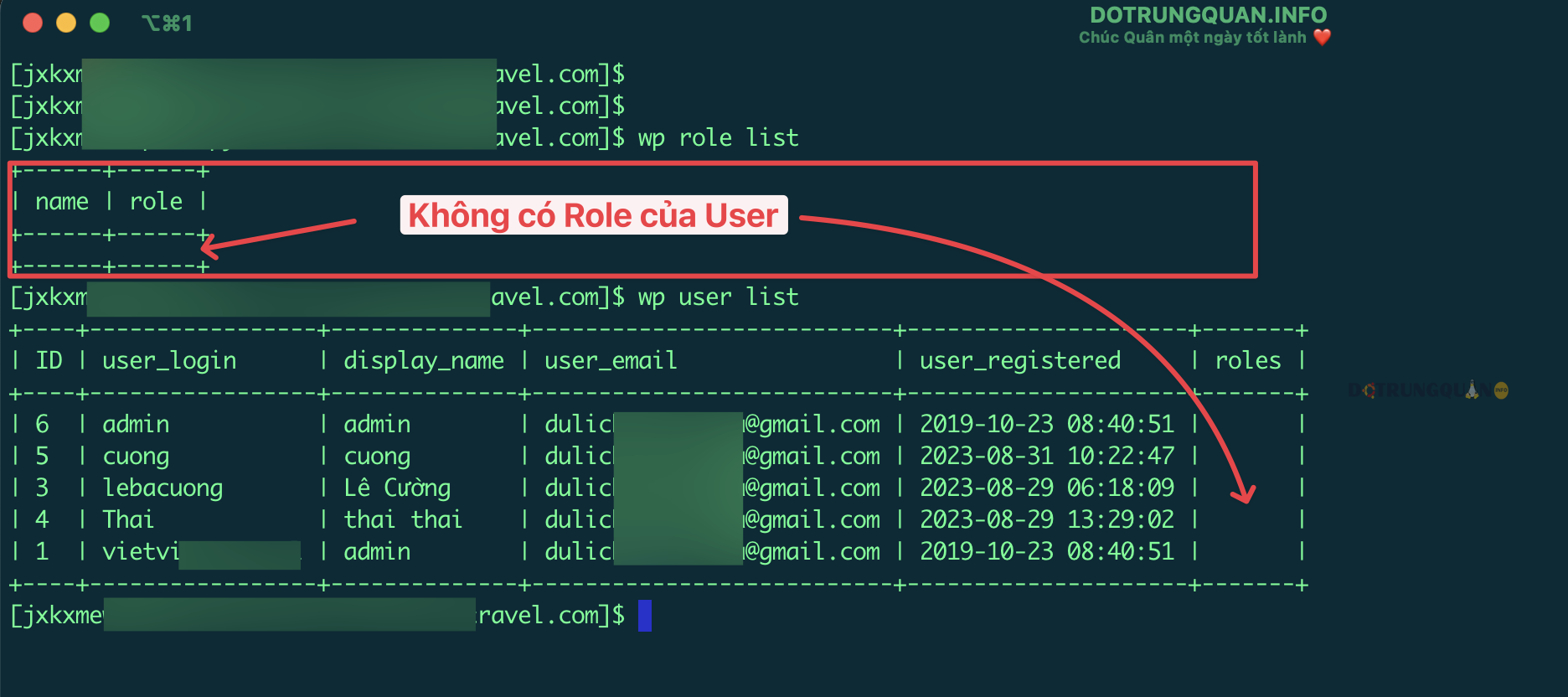 Hướng dẫn tạo role User WordPress 3 Hướng dẫn tạo role User WordPress