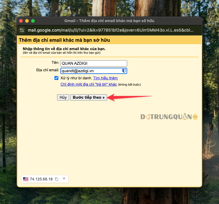 Hướng dẫn sử dụng Mail Hosting AZDIGI từ A–Z (Cấu hình DNS, Webmail, Outlook, Gmail) 19 CleanShot 2026 04 11 at 08.20.59