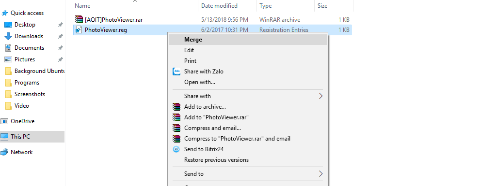 Hướng Dẫn Cách Lấy Lại Windows Photo Viewer Trên Windows 10 10 Screenshot 78